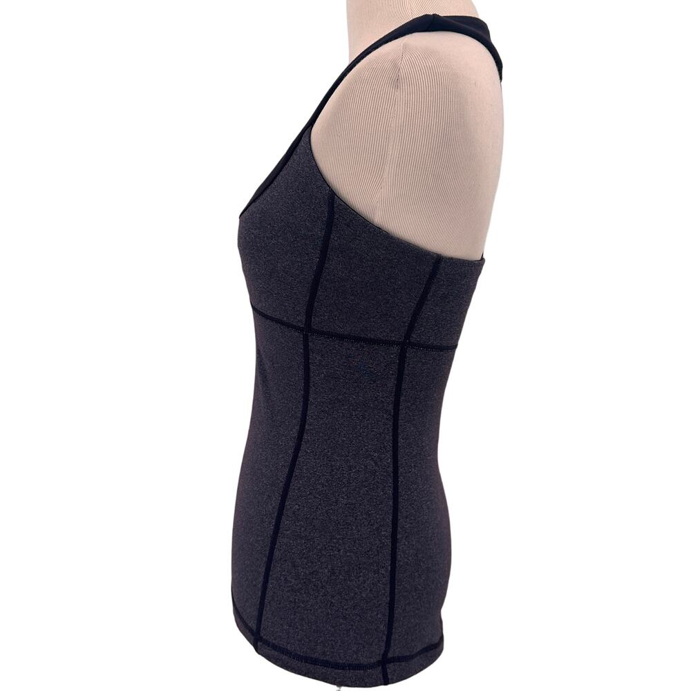 Lululemon Purple Plum Workout Tank Mesh Racerback Size 4 - Picture 3 of 6